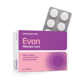 Evon Menses Cure Tablets - Helps Relieve Menstural Issues And Ieucorrhea