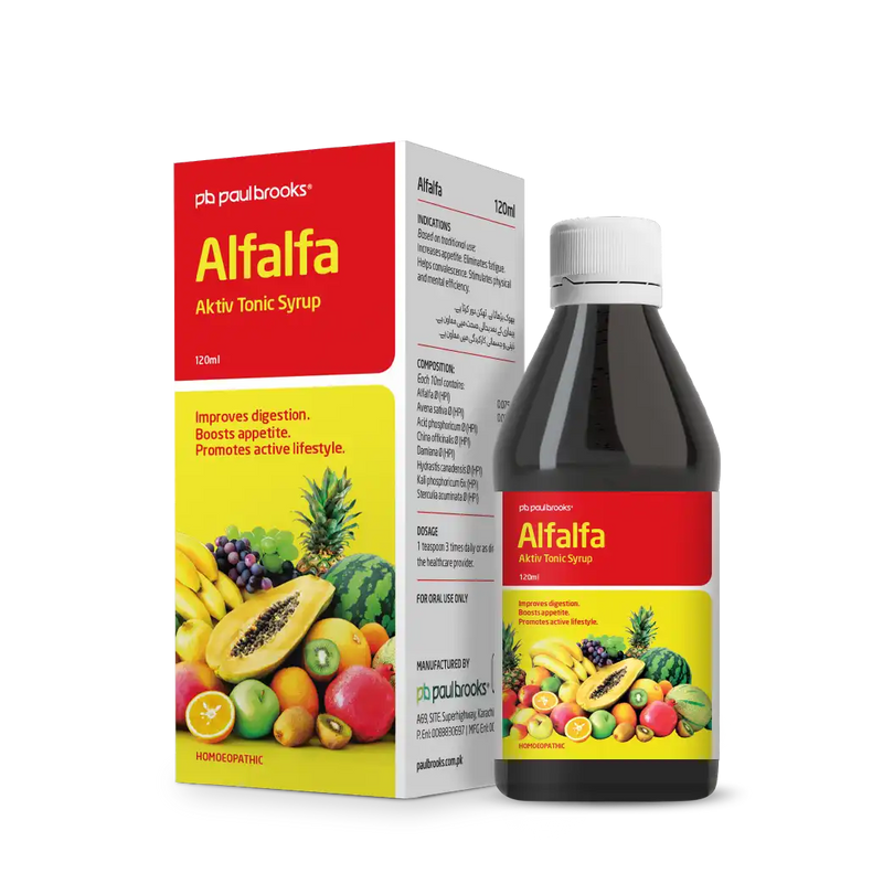 Alfalfa Aktiv Tonic Syrup
