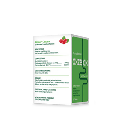 Axzelax Senna + Cascara relieves constipation and soothes the digestive system in Pakistan.