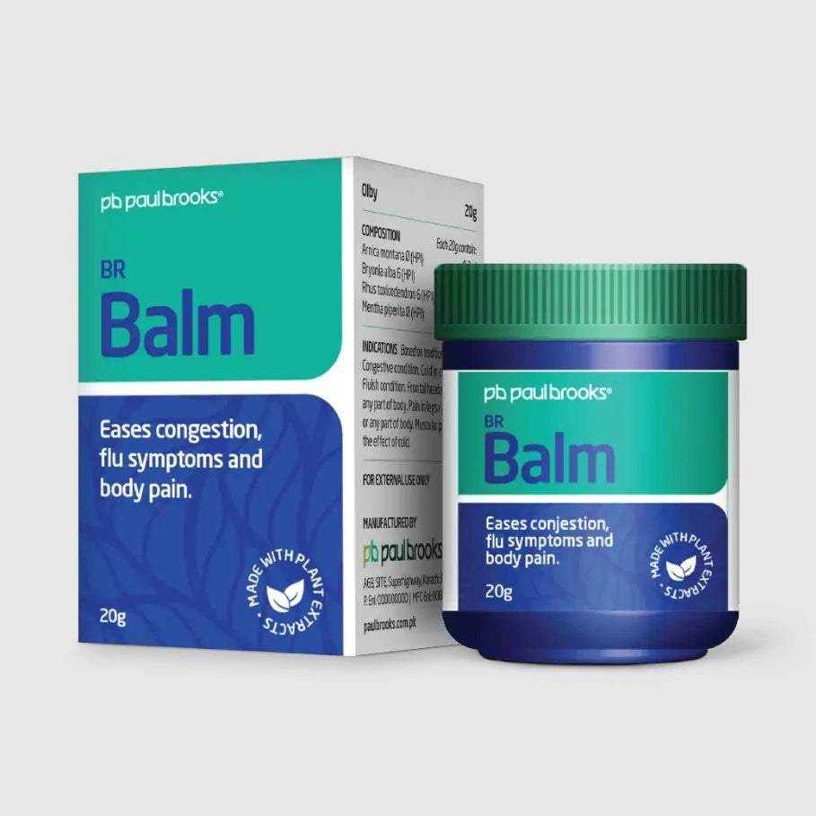 BR Balm - Eases Congestion, Flu Symptoms and Body Pain – Paul Brooks