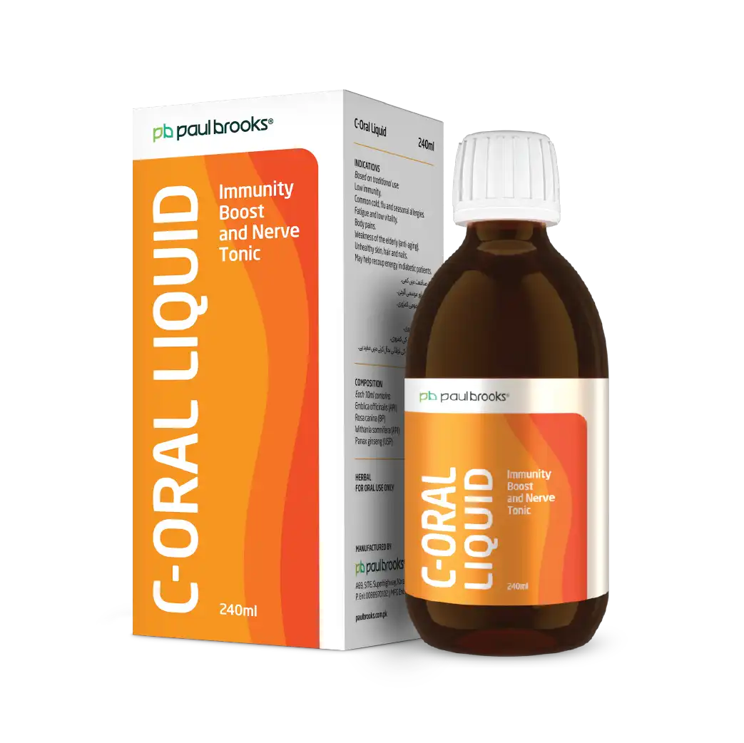 C-Oral Liquid - Immunity Boost And Nerve Tonic Price In Pakistan
