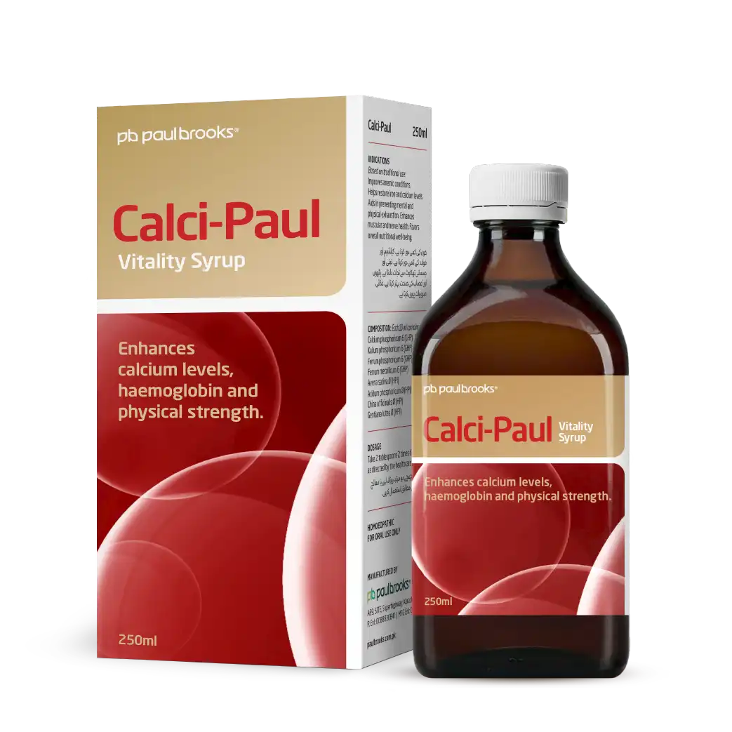 Calci-Paul Vitality Syrup to enhance calcium levels, haemglobin and physical strength price in pakistan