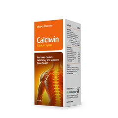 Calciwin Calcium Syrup to restore calcium defiency and support bone health in Pakistan