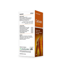 Calciwin Calcium Syrup to restore calcium defiency and support bone health 