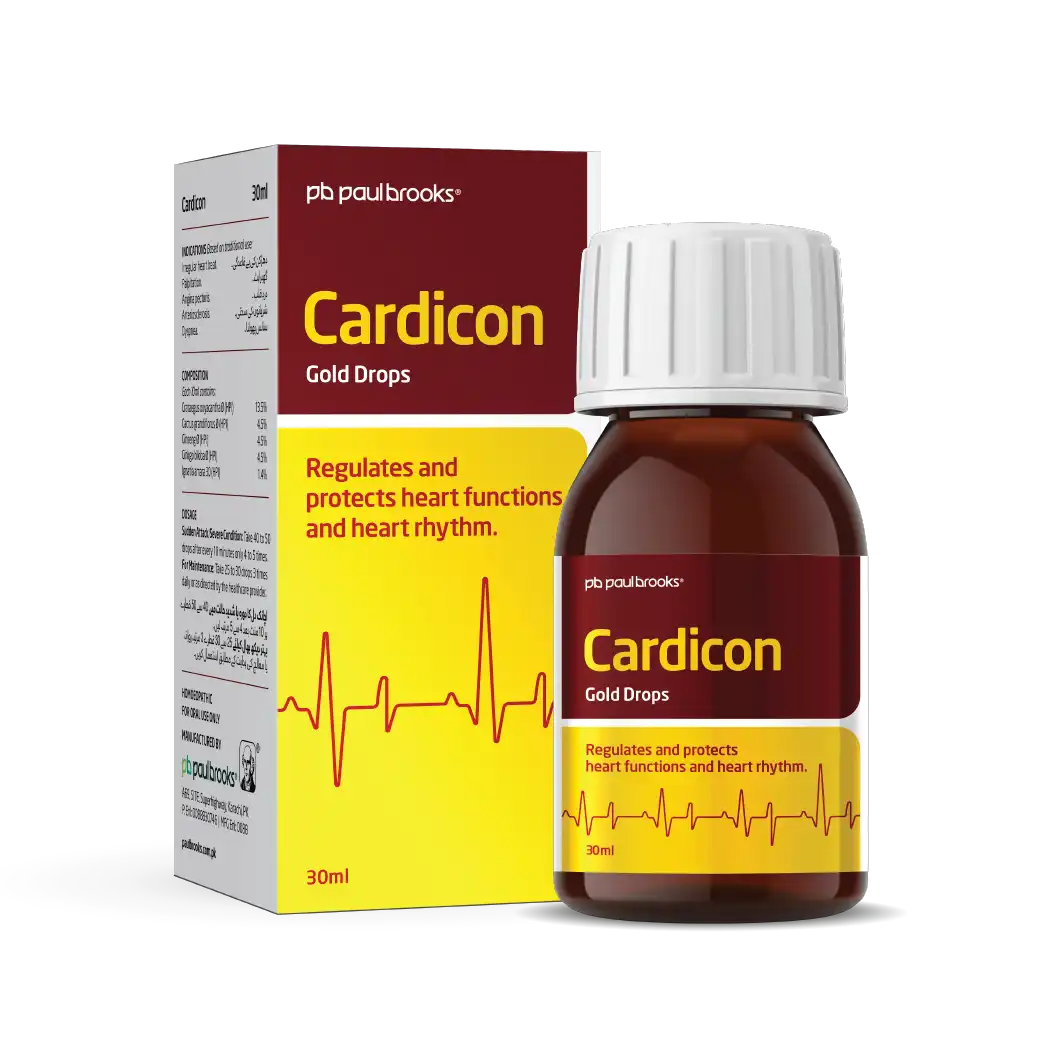 Cardicon Gold Drops - Regulates & Protect Heart Functions and Heart Rhythm
