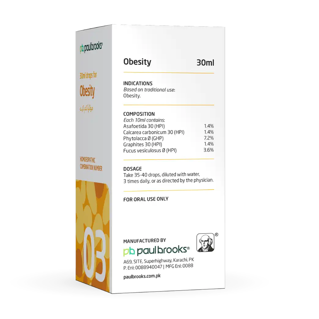 Combination Number 03 Drops for Obesity Price In Pakistan