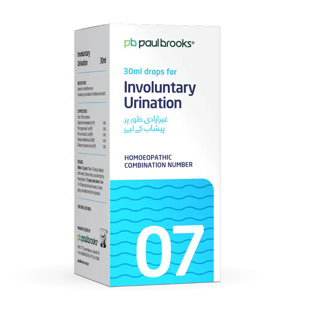Combination Number 07 Drops for Involuntary Urination Price In Pakistan