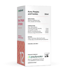 Combination Number 12 Drops for Acne, Pimples and Freckles Price In Pakistan