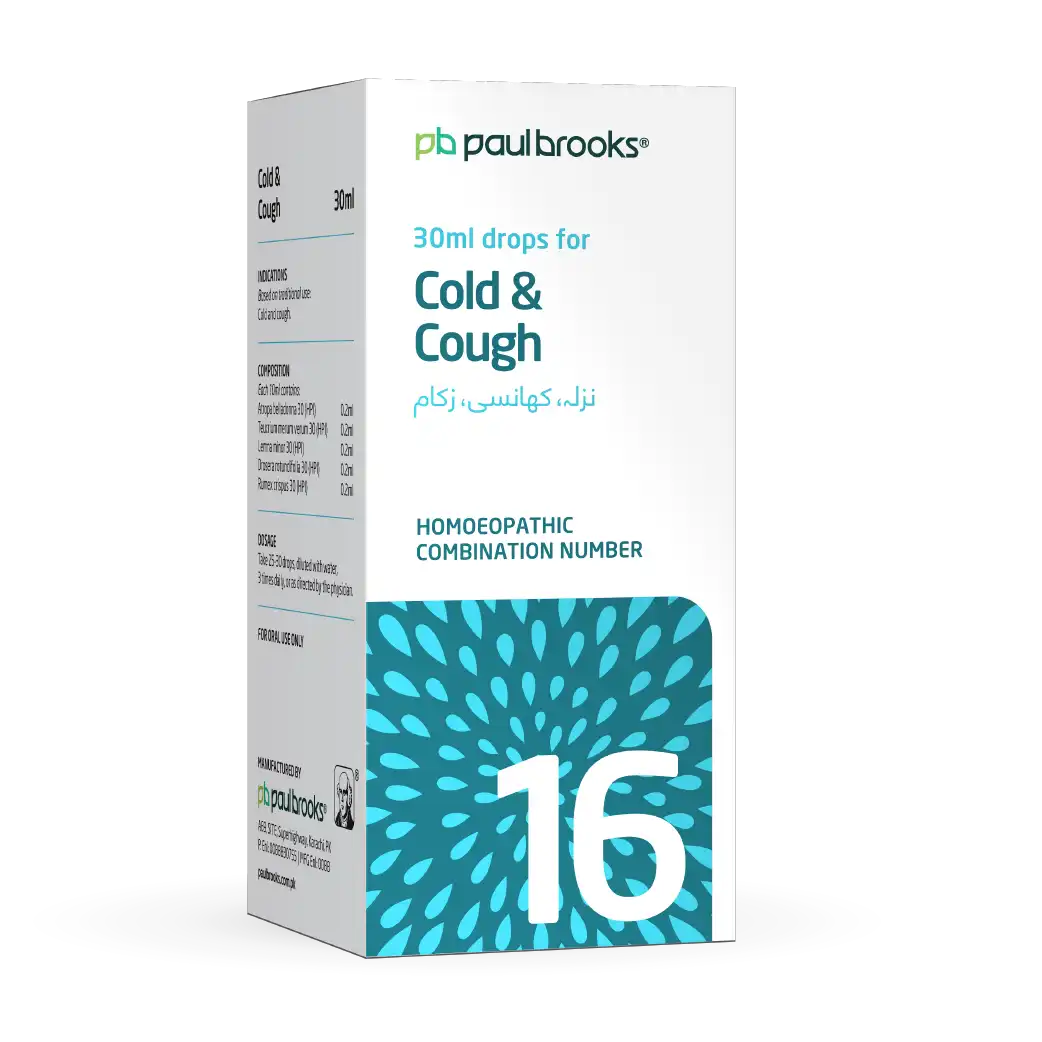 Combination Number 16 Drops for Cold and Cough Price In Pakistan