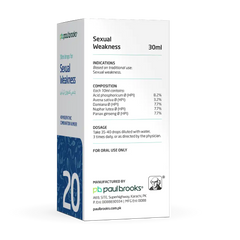 Combination Number 20 Drops for Sexual Weakness Price In Pakistan