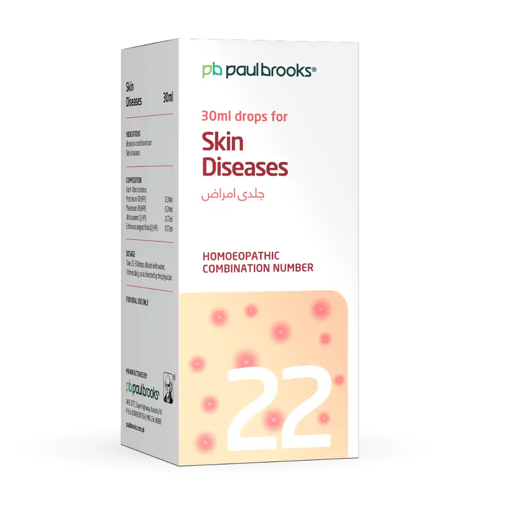 Combination Number 22 Drops for Skin Diseases Price In Pakistan