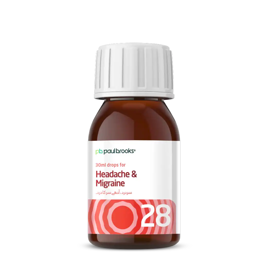 Combination Number 28 Drops for Headache and Migraine Price In Pakistan