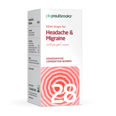 Combination Number 28 Drops for Headache and Migraine Price In Pakistan