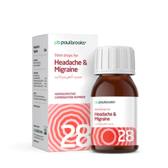 Combination Number 28 Drops for Headache and Migraine Price In Pakistan