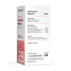 Combination Number 28 Drops for Headache and Migraine Price In Pakistan