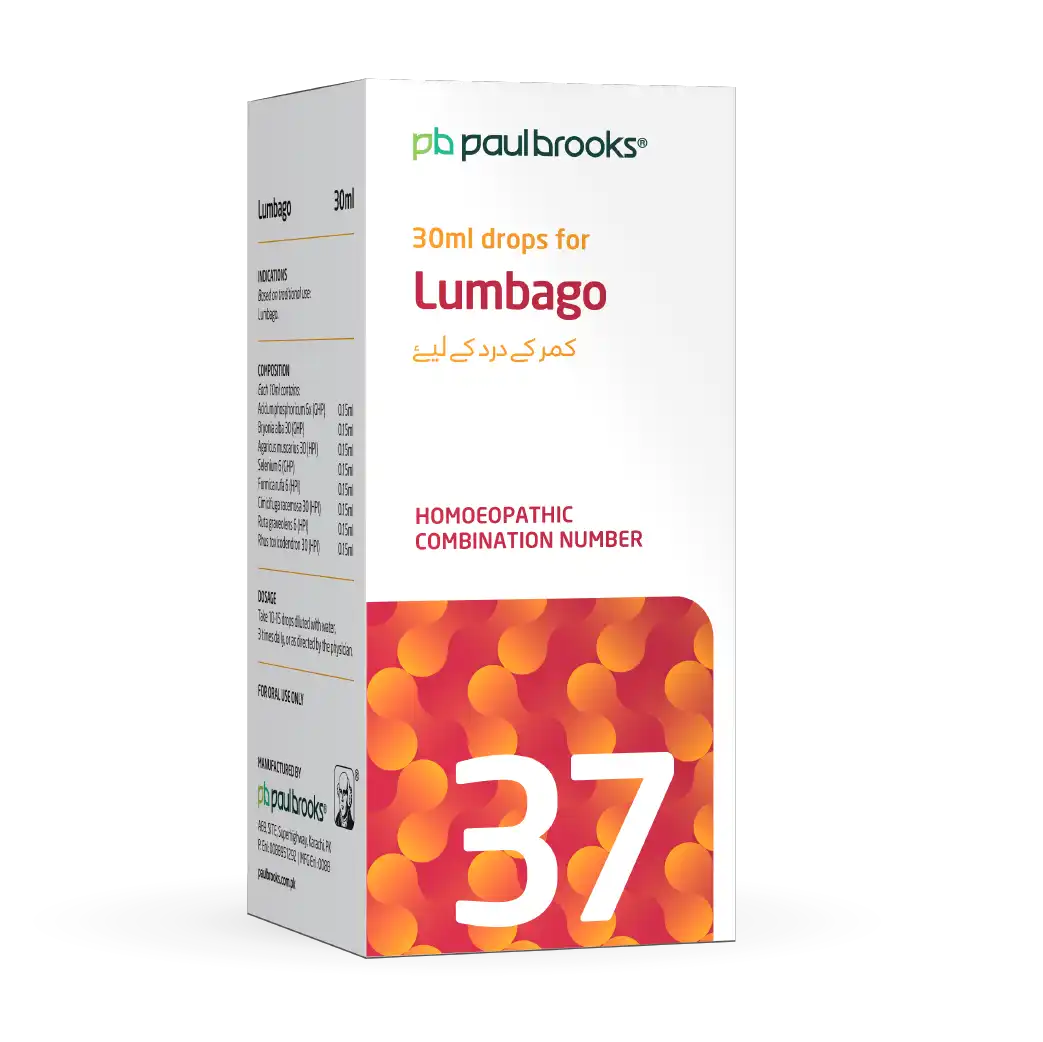 Combination Number 37 Drops for Lumbago Price In Pakistan