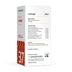 Combination Number 37 Drops for Lumbago Price In Pakistan