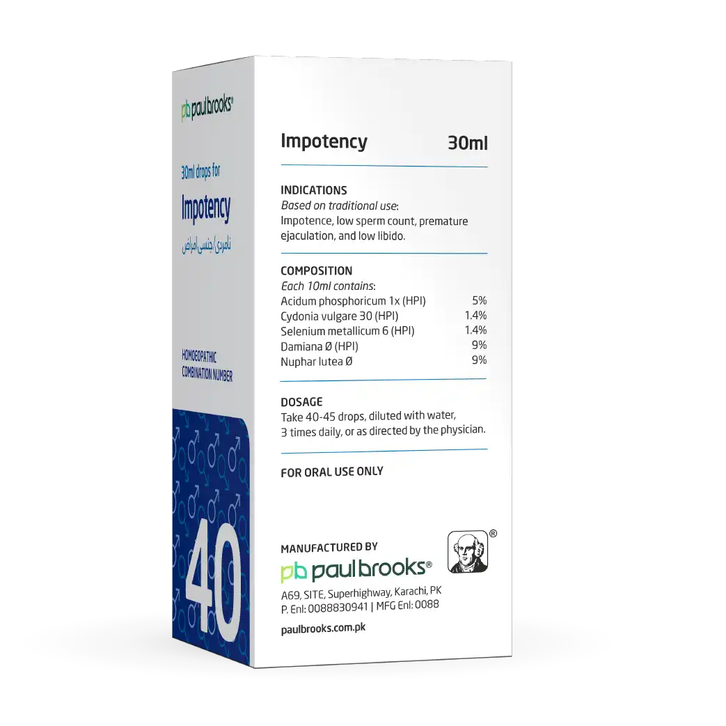 Combination Number 40 Drops for Impotency Price In Pakistan