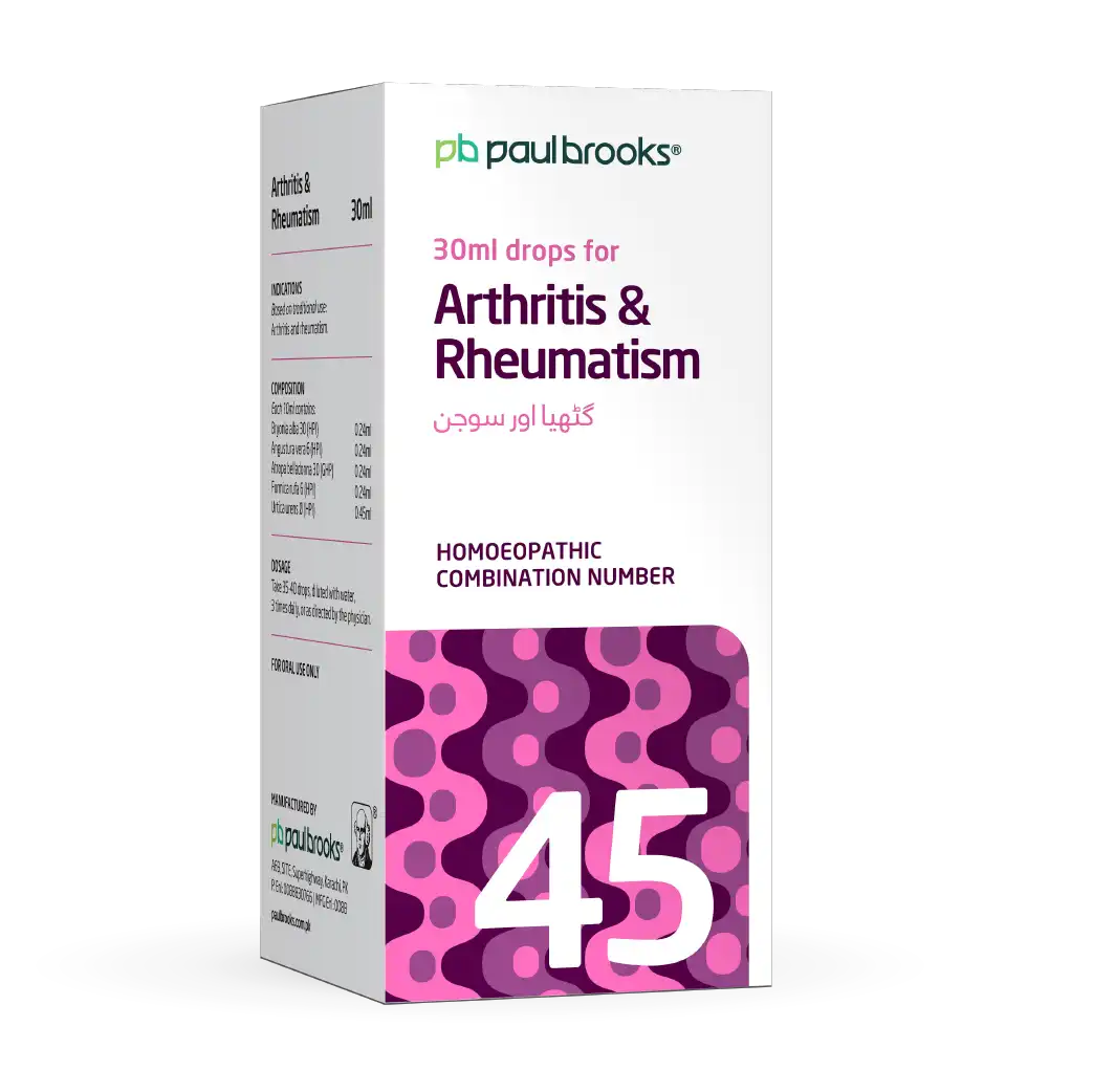 Combination Number 45 Drops for Arthritis and Rheumatism Price In Pakistan