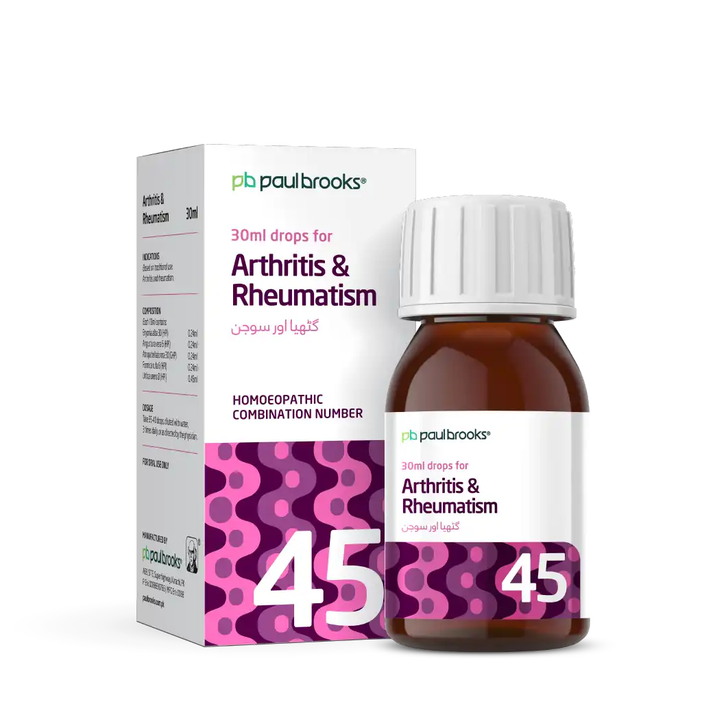 Combination Number 45 Drops for Arthritis and Rheumatism Price In Pakistan