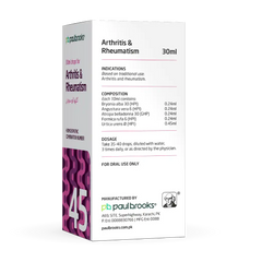 Combination Number 45 Drops for Arthritis and Rheumatism Price In Pakistan