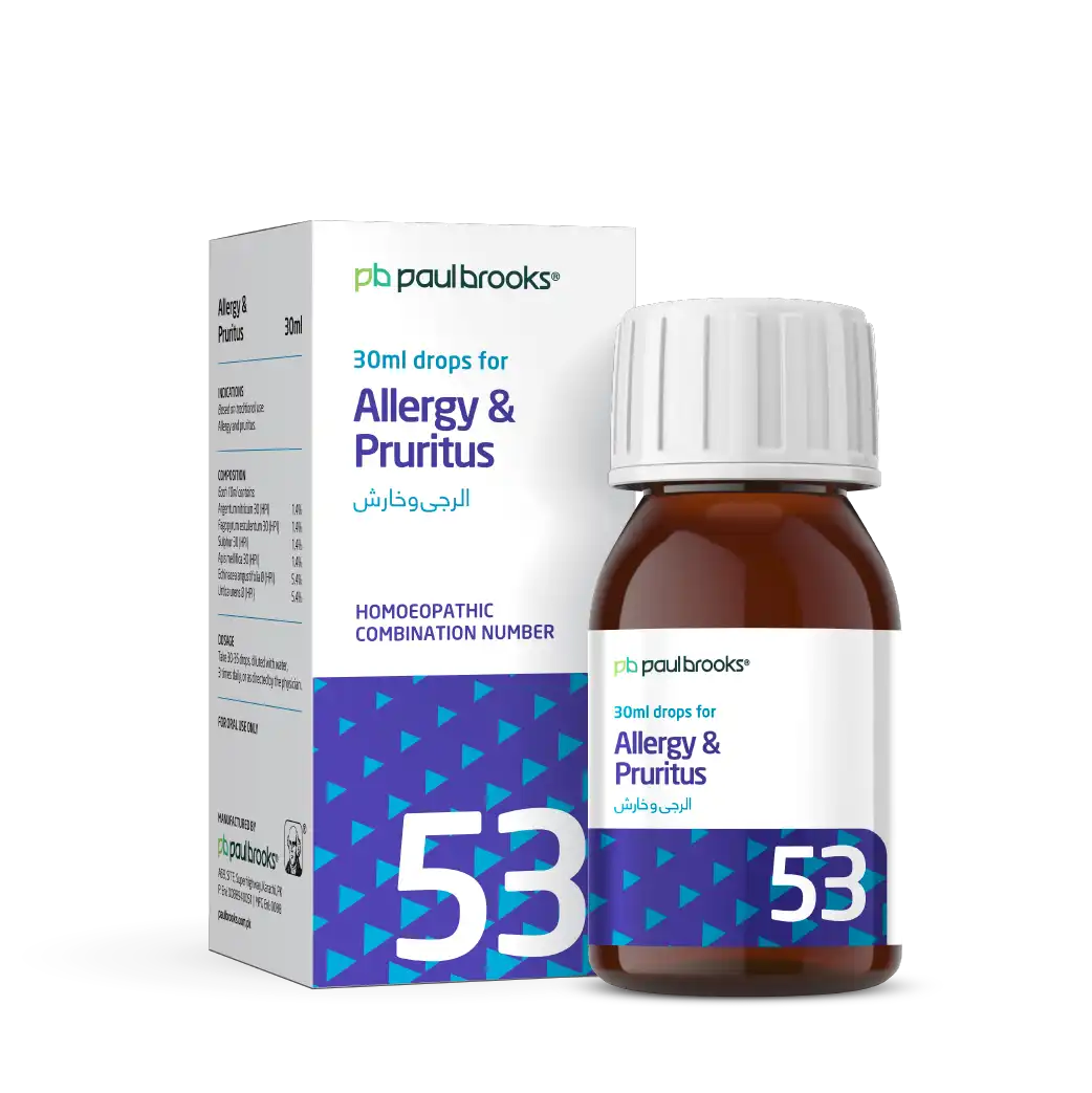 Combination Number 53 Drops for Allergy and Pruritus Price In Pakistan