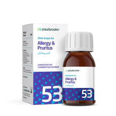 Combination Number 53 Drops for Allergy and Pruritus Price In Pakistan