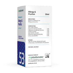 Combination Number 53 Drops for Allergy and Pruritus Price In Pakistan