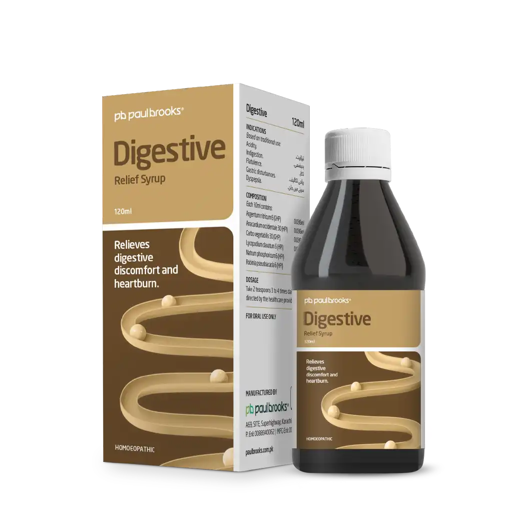 Digestive Relief Syrup - Relieves digestive discomfort and heartburn