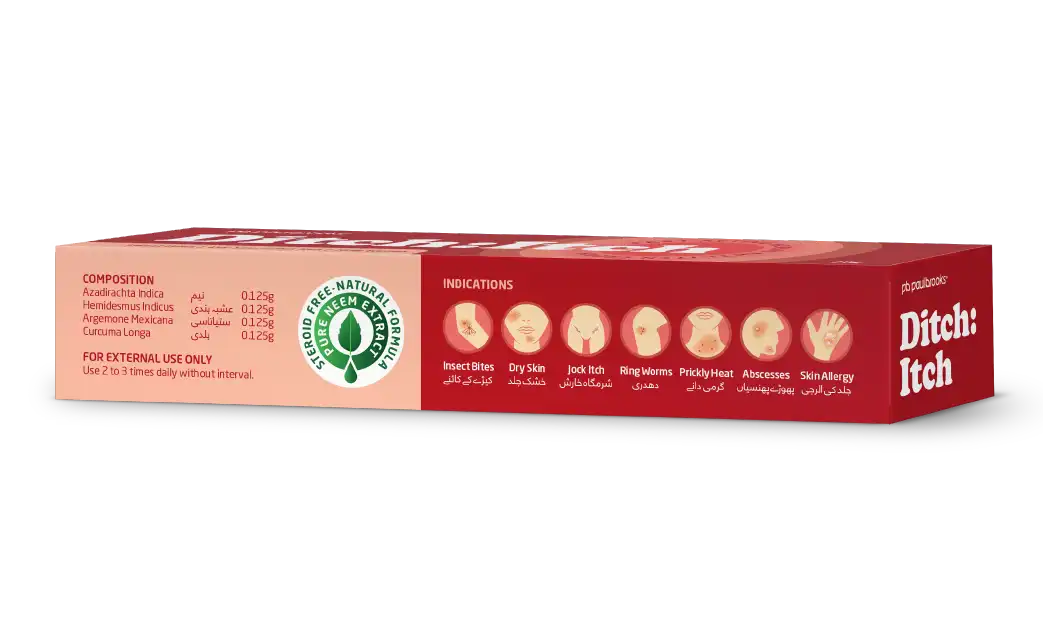Ditch Itch Cream - Fast Acting Herbal Anti Itch Cream Price In Pakistan