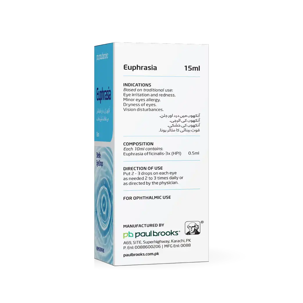 Euphrasia Eye Drop - Sterile Eye Drops Price In Pakistan