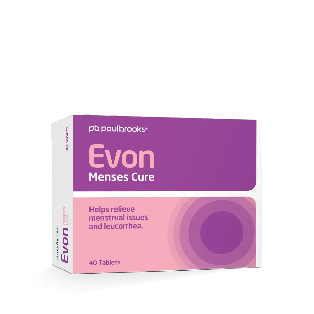 Evon Menses Cure Tablets - Helps Relieve Menstural Issues And Ieucorrhea Price in Pakistan