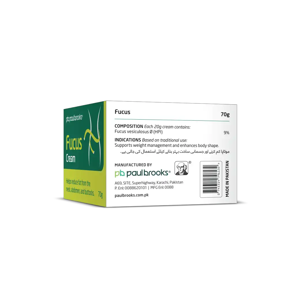 Fucus Cream - helps reduce fat from the neck, abdomen and buttocks price in pakistan