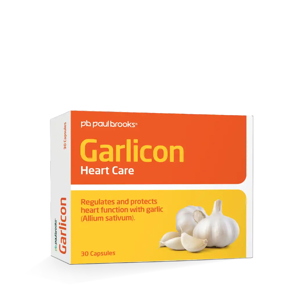 Garlicon Heart Care Capsules - Regulates and protects heart funtion with garlic (Allium Sativum) Price In Pakistan