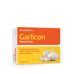 Garlicon Heart Care Capsules - Regulates and protects heart funtion with garlic (Allium Sativum) Price In Pakistan