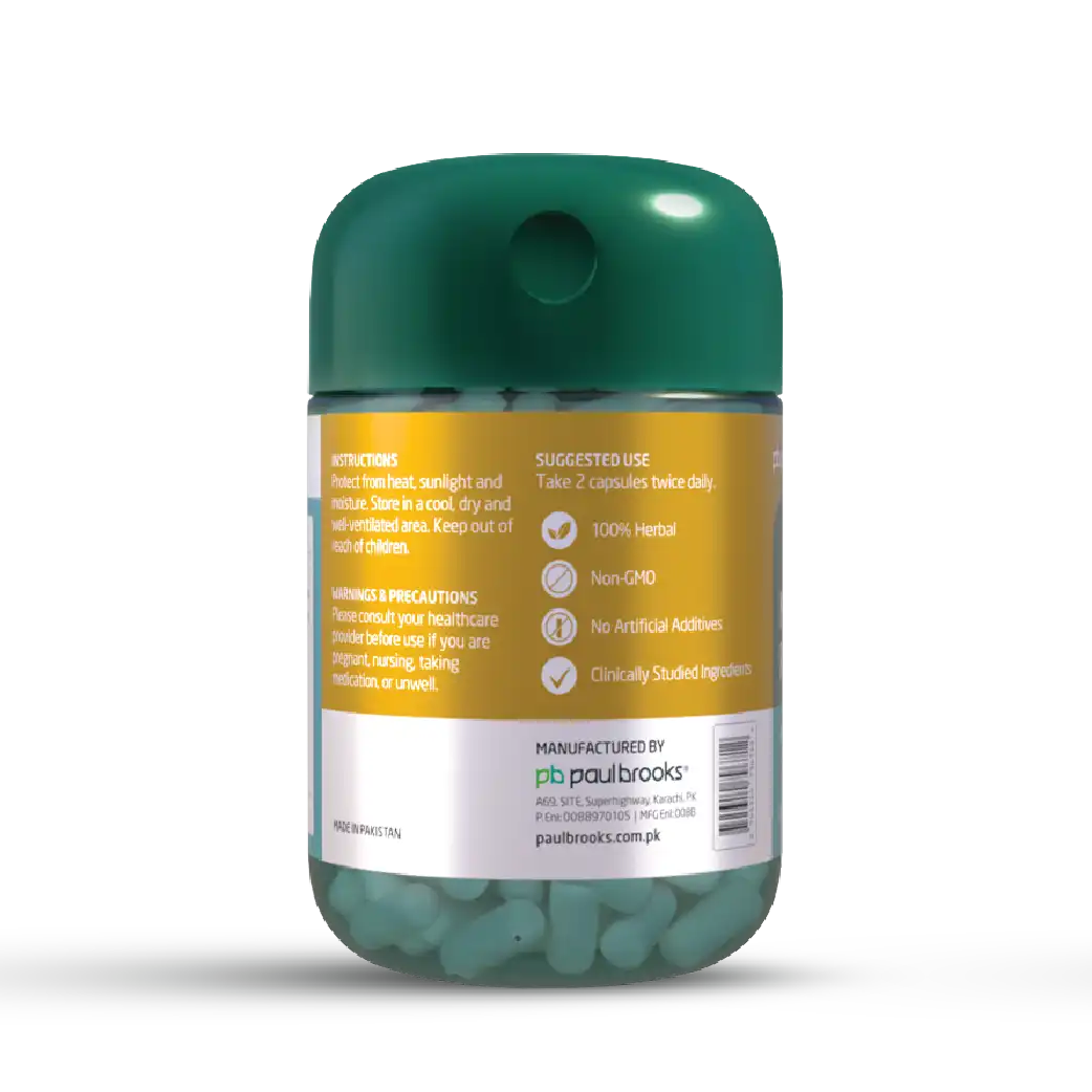 Ginkgo Brahmi Mind Recharge Plant-Powered Mental Health Support Price In Pakistan