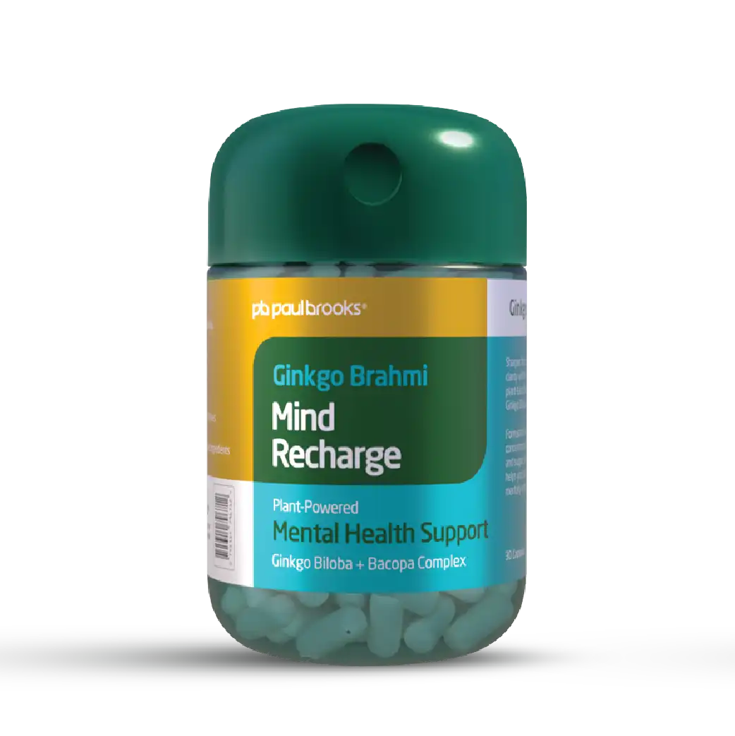 Ginkgo Brahmi Mind Recharge Plant-Powered Mental Health Support Price In Pakistan