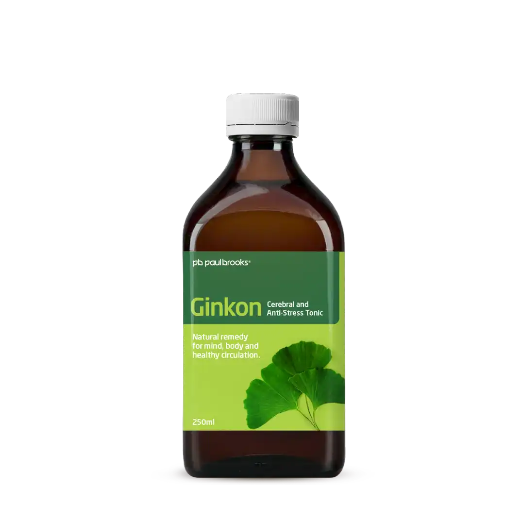 Ginkon Cerebral and Anti Stress Tonic - Natural Remedy For Mind, Body and Healthy Circilation Pakistan