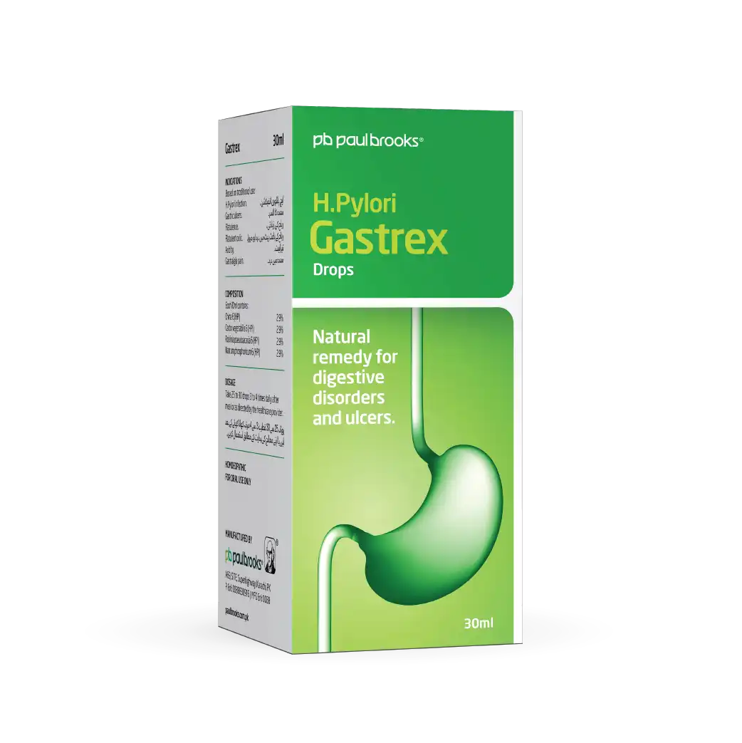 H.Pylori Gastrex Drops - Natural Remedy For digestive Disorders and Ulcers Price In Pakistan