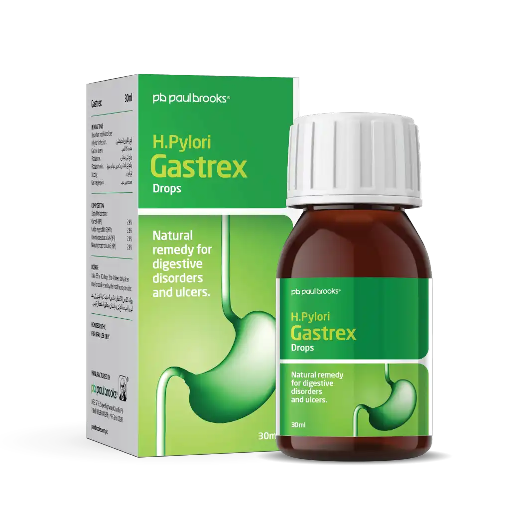 H.Pylori Gastrex Drops - Natural Remedy For digestive Disorders and Ulcers Price In Pakistan
