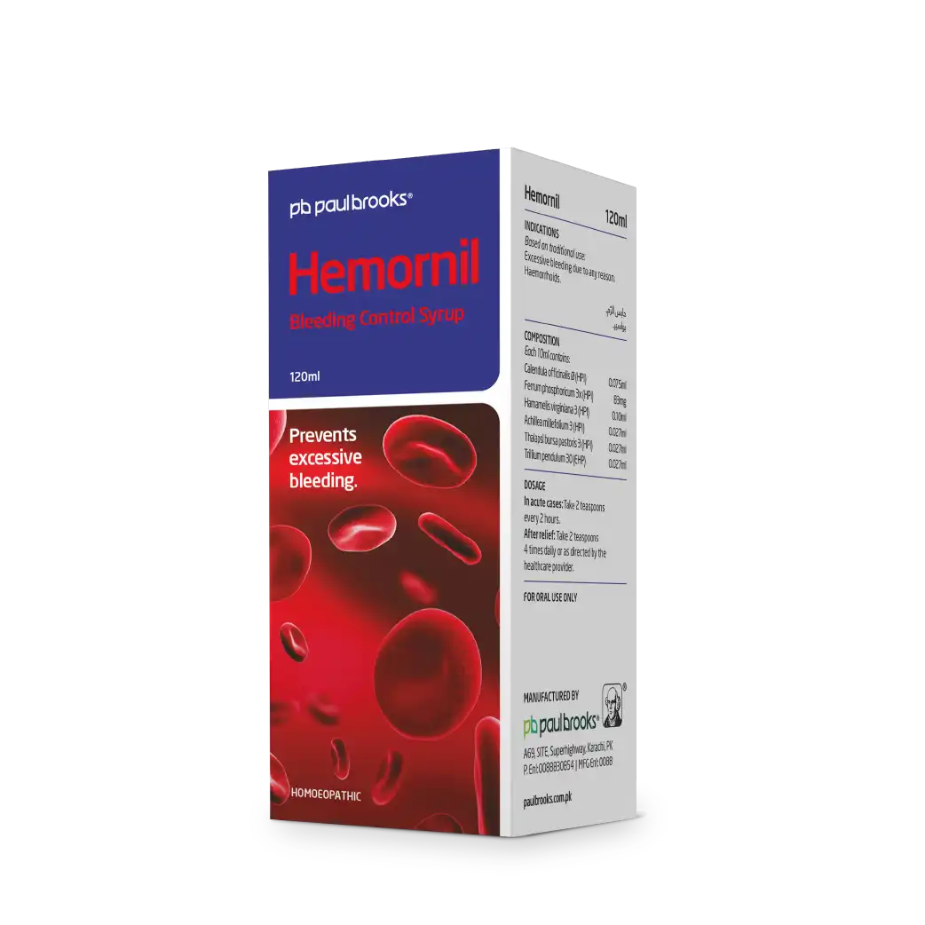 Hemornil Bleeding Control Syrup to prevent Excessive bleeding price in pakistan