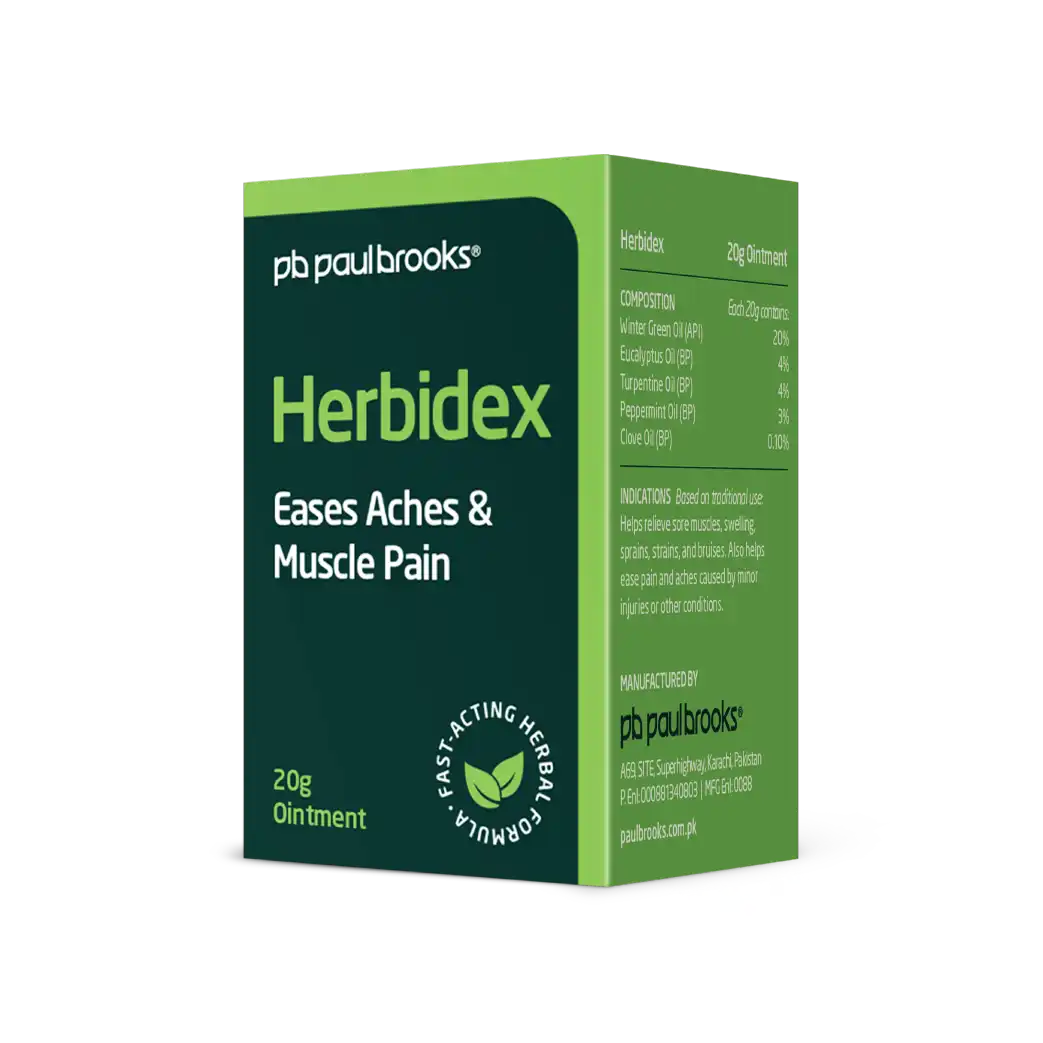 Herbidex Eases Aches &  Muscle Pain Ointment Price In Pakistan