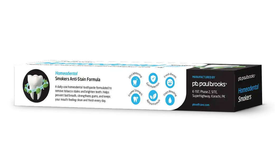 Homeodental Smokers Anti-Stain Formula Price In Pakistan