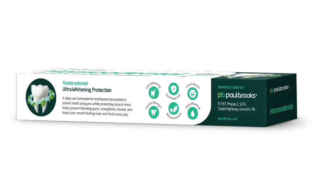 Homeodental Ultra Whitening Toothpaste Price in Pakistan – Paul Brooks