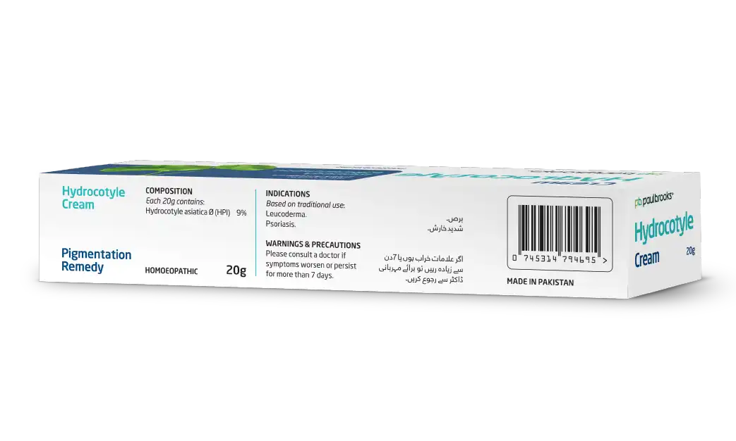 Hydrocotyle Cream for Pigmentation Treats Leucoderma Price In Pakistan