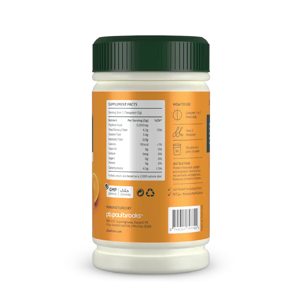 Ispaghol Psyllium Husk Orange Favour price in pakistan