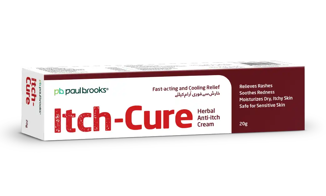 Itch Cure Herbal Anti Itch Cream - Fast acting and Cooling Relief Price In Pakistan