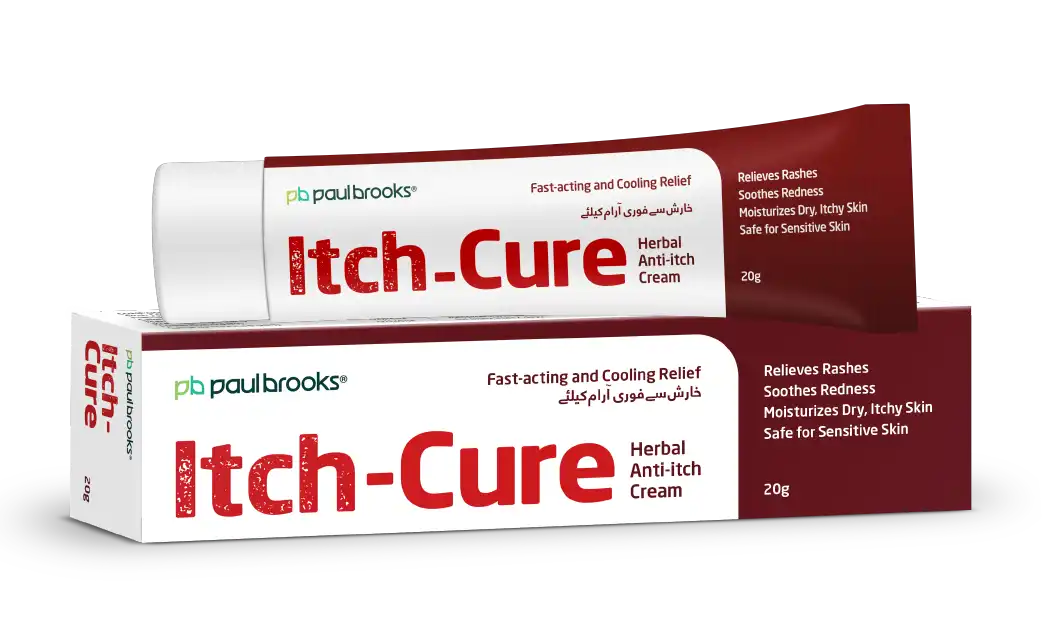 Itch Cure Herbal Anti Itch Cream - Fast acting and Cooling Relief Price In Pakistan