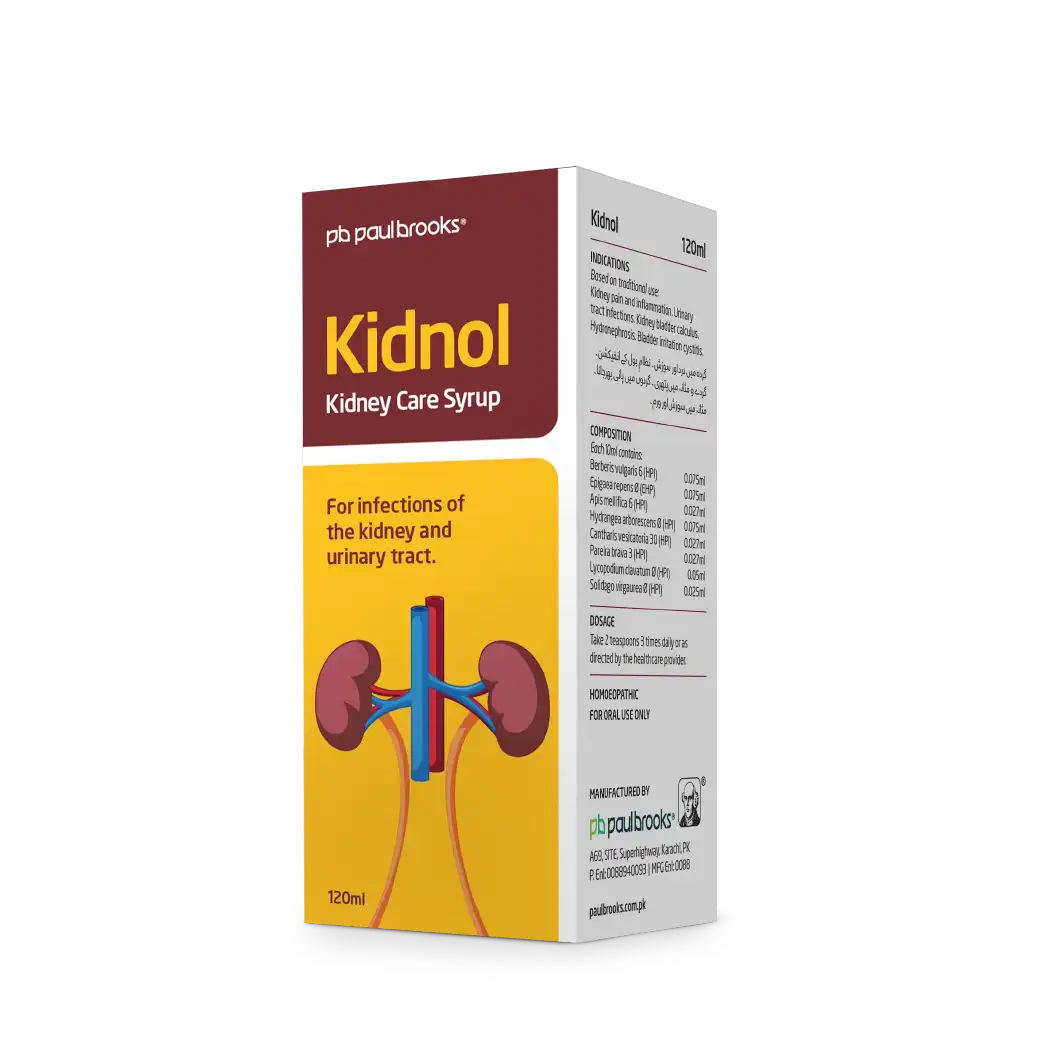 Kidnol Kidney Care Syrup for infactions of he kidney and urinary tract price in pakistan