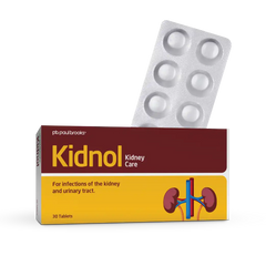 Kidnol Tablets For Kidney Care - Reduces Infections Of The Kidney And Urinary Tract Price In Pakistan.